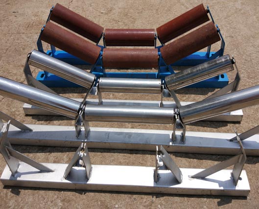 Belt Conveyor Idler Stands & Idler Rollers